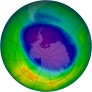Antarctic Ozone 2007-10-02
